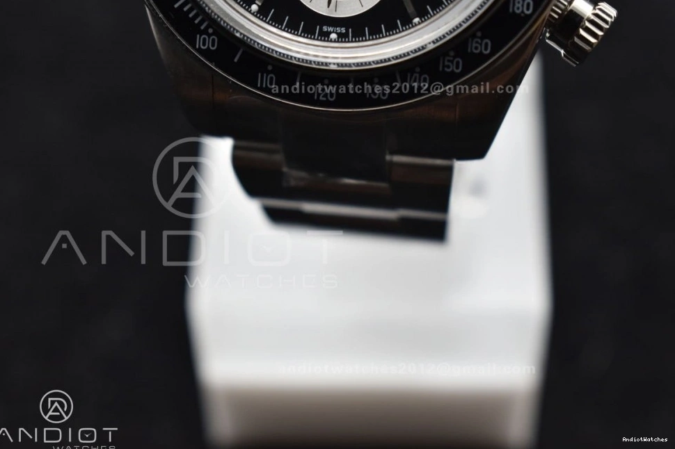 Bracelet 825 Comfortable on Black Daytona SS Best SS White A Edition Dial ADGF 0830